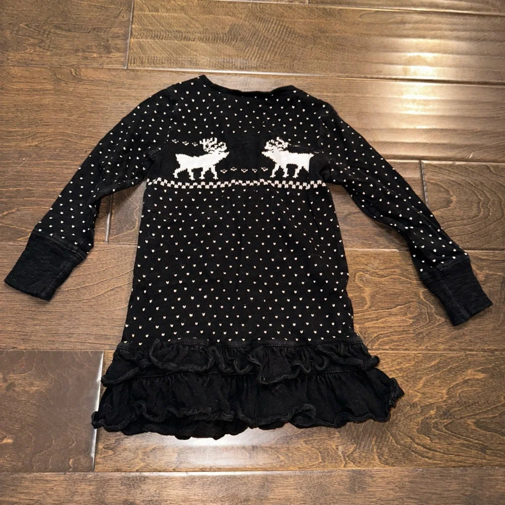 Ralph Lauren Holiday Knit Sweater Dress Toddler Girl Size 3T